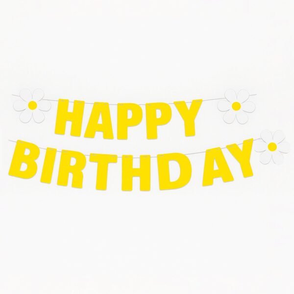 Happy Birthday Party Decoration Banner Set