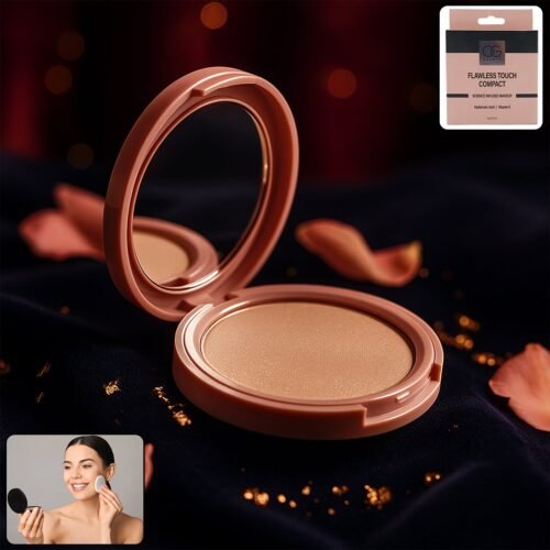 HazelnutCompact-WoSKU-01.jpg OG Beauty Hazelnut Flawless Touch Compact Powder (9 GM / 1 Pc)