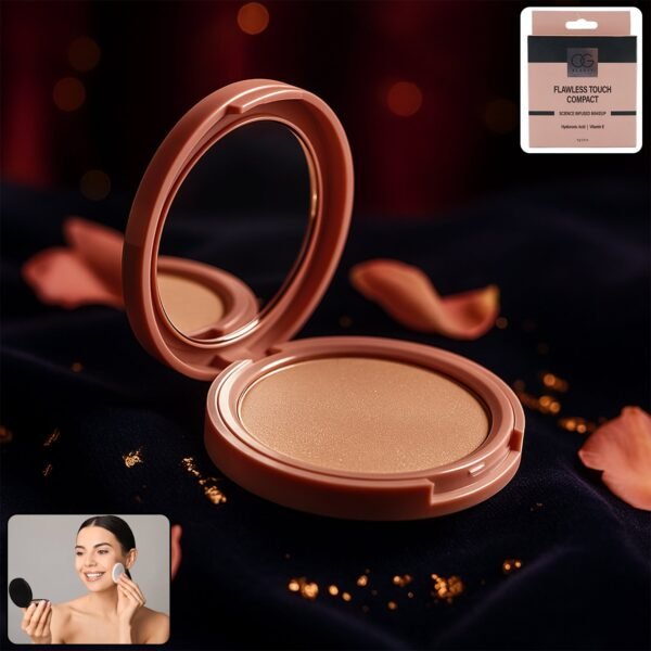 OG Beauty Hazelnut Flawless Touch Compact Powder (9 GM / 1 Pc)