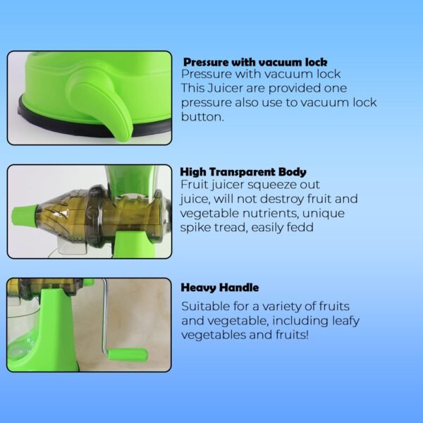 Healthy-Juicer-03.jpg Supermom Manual Multi-Functional Fruit and Vegetable Juicer (1 Pc)