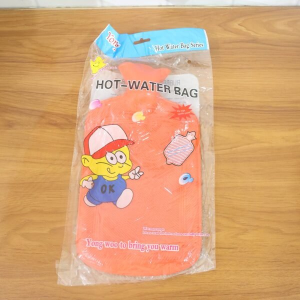 HotWaterBagRed-live.jpg Premium Rubber Hot Water Bag for Pain Relief (31x18 Cm)
