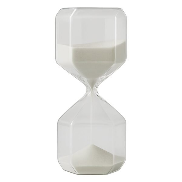 Elegant Glass Hourglass Sand Timer (1 Pc)