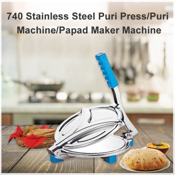 Stainless Steel Puri Press Chapati Maker