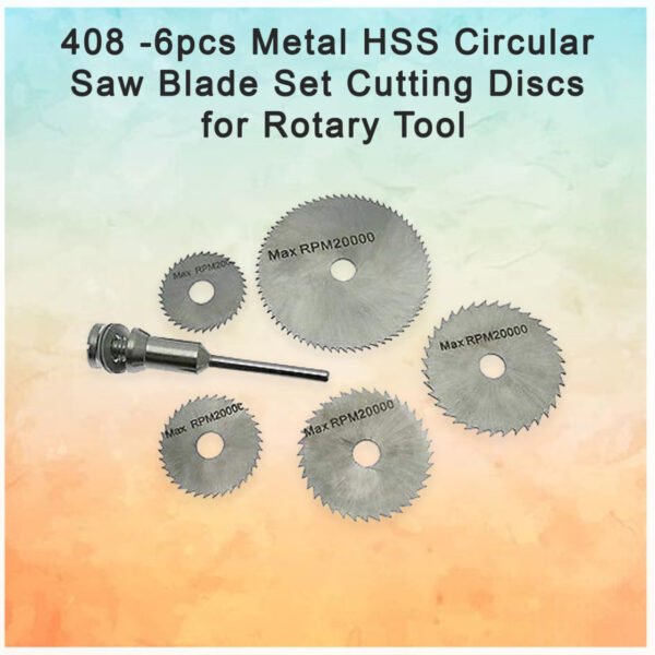 IMG-20200727-WA0115.jpg 6pcs Metal HSS Circular Saw Blade Set Cutting Discs for Rotary Tool