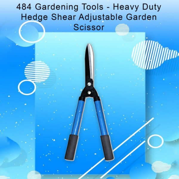 Gardening Tools - Duty Hedge Shear Adjustable Garden Scissor with Comfort Grip