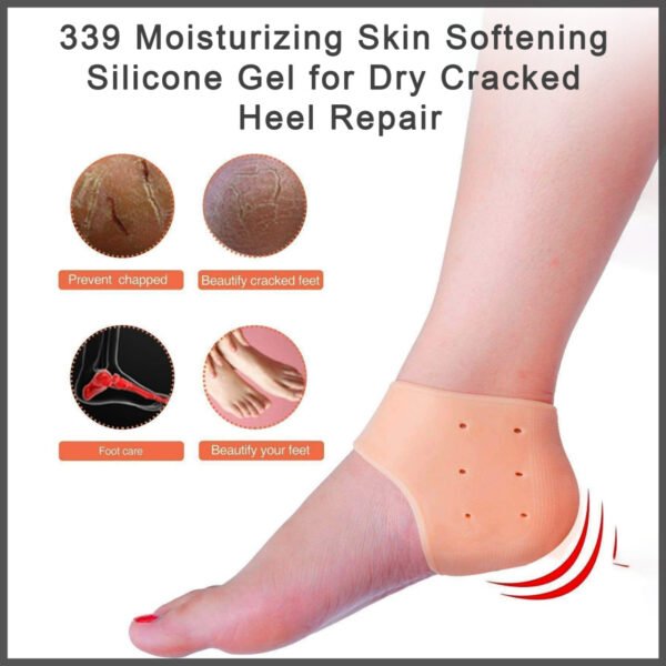 IMG-20200730-WA0132.jpg Moisturizing Skin Softening Silicone Gel for Dry Cracked Heel Repair (Multicolour)
