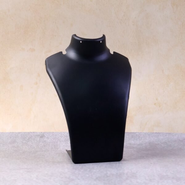JewelleryStandHolder-05.jpg Premium Black Necklace Display Stand Mannequin Bust (1 Pc / 15x11 Cm)
