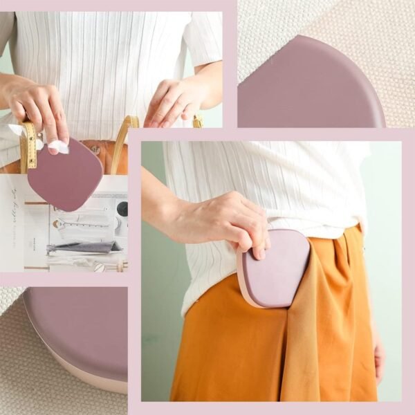 Plastic Jewelry Storage Box with Built-in Mirror & Multi-Section (1 Pc)