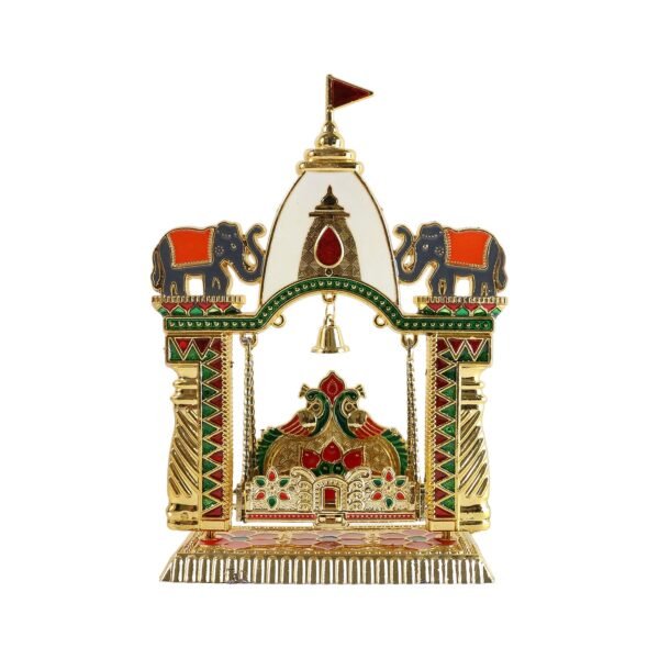 Traditional Decorative Pooja Jhula Mandir (1 Pc)