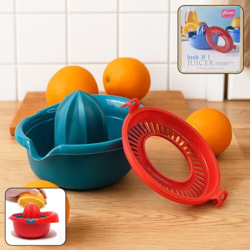 Supermom Plastic Premium Manual Hand Press Citrus Juicer (1 Pc)