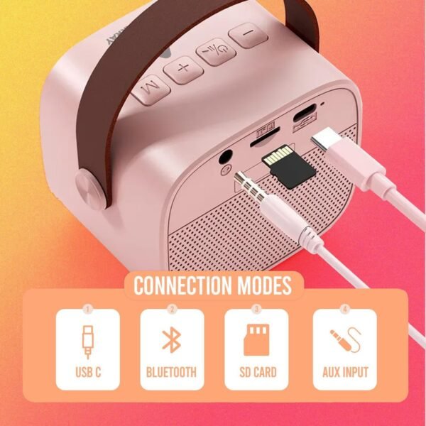 KaraokeSoundsystem-05.jpg B Grade Portable Karaoke Speaker (1 Set)