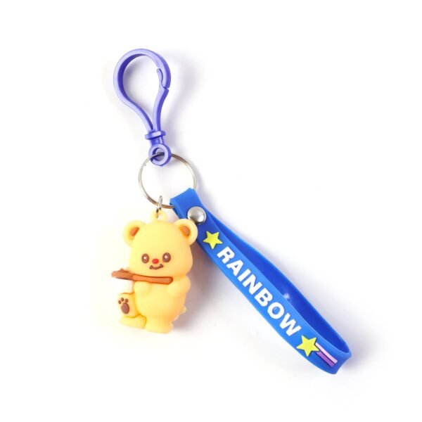 Cute Bear Character Keychain (1 Pc)