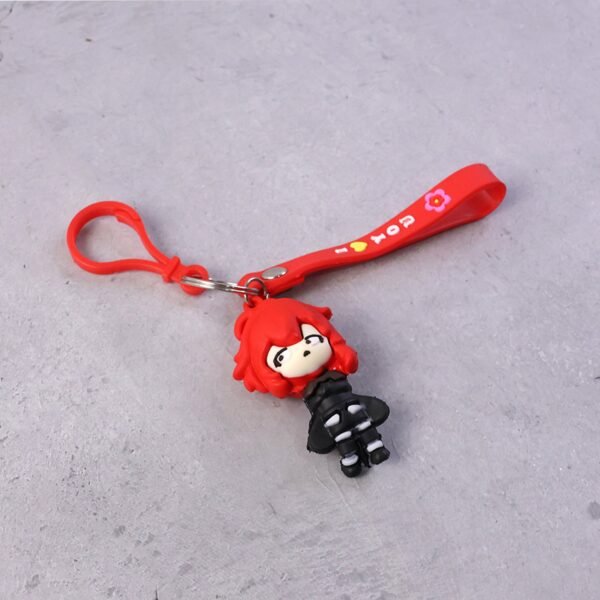 Keychain-04_72059451-6c51-4ae3-a52d-492a3a1ada4f.jpg Cute Red Hair Cartoon Girl Silicone Keychain (1 Pc)