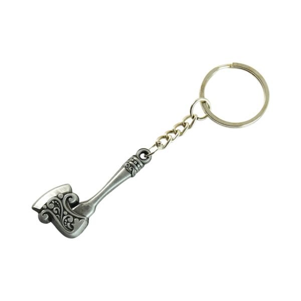 Stylish Axe Shape Metal Keychain (1 Pc)