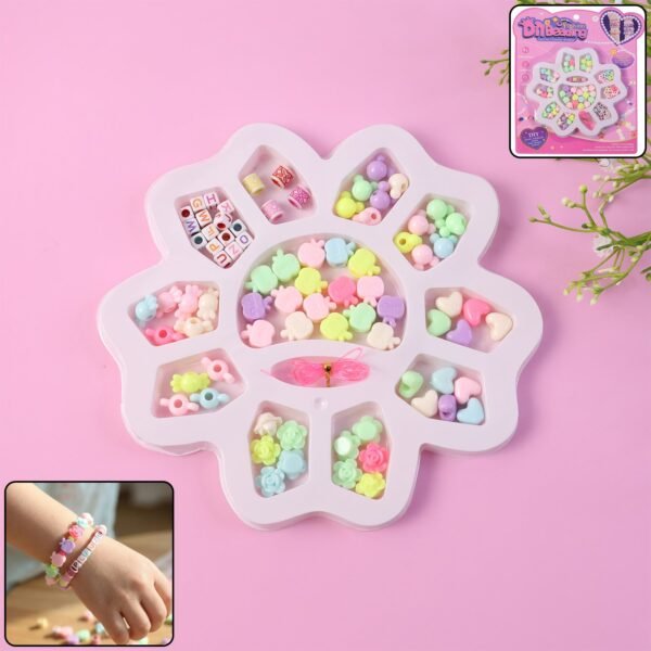 DIY Beading Jewellery Making Kit for Kids (1 Set)