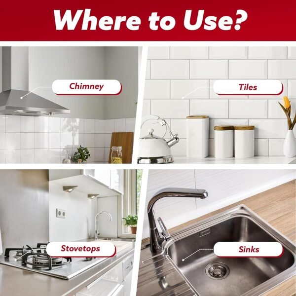 Kitchen-Cleaner-03.jpg Pollic kadam Concentrated Kitchen Surface Cleaner Refill Kit with Spray Bottle