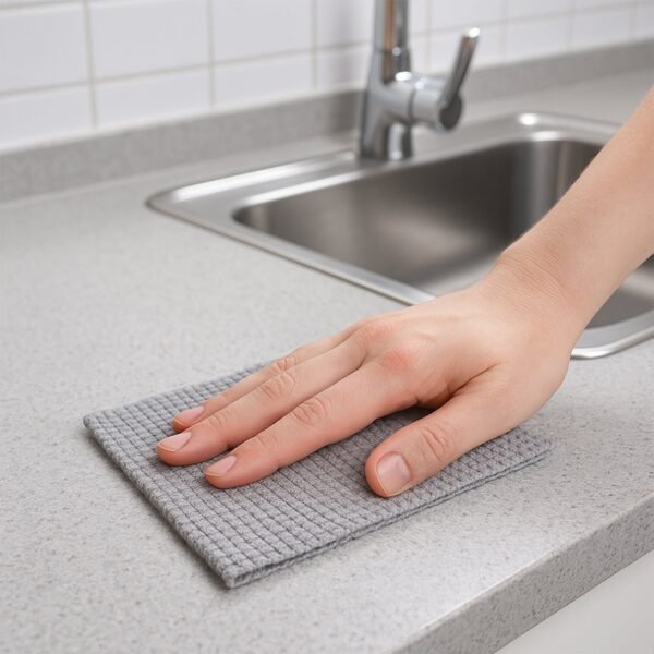 Kitchen-Scrub-Cloth-06.jpg Disposable Kitchen Cleaning Cloth Roll – 25 Sheets (23x19 cm)