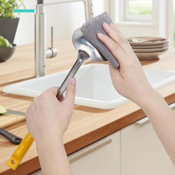 KitchenScrubCloth-07.jpg Disposable Cleaning Cloth Roll – 25 Sheets (20x20 cm)