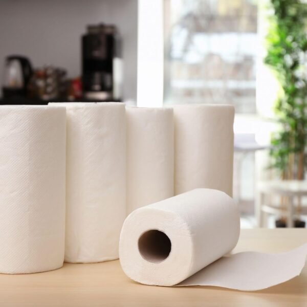 Freshee Super-Absorbent Kitchen Roll 4-in-1 Paper (4 Rolls × 60 Sheets = 240 Sheets)