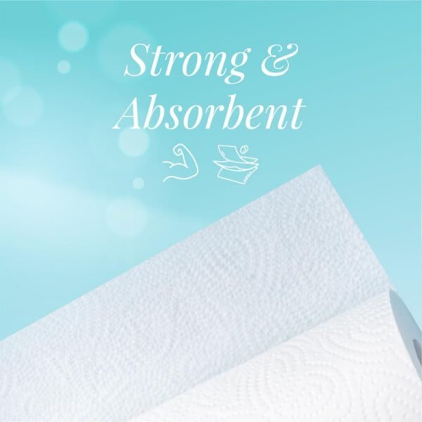 Freshee Super-Absorbent Kitchen Roll 4-in-1 Paper (4 Rolls × 60 Sheets = 240 Sheets)