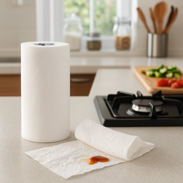 Freshee Kitchen Paper Towel Roll - 60 Sheets (21.5 × 22 cm Each)