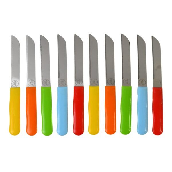 Knife-05_dc3e4d6e-9f0c-4c8d-a32a-eac5c7cc707c.jpg Premium Quality Stainless Steel Handle Plain Knife (10 Pc / 1 Set)