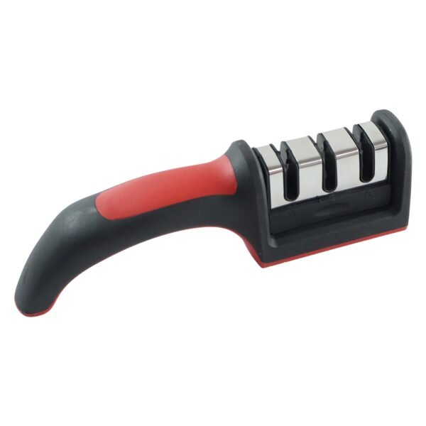 KnifeSharpener-04.jpg 3 Stage Knife Sharpener Tool with Ergonomic Handle (1 Pc)