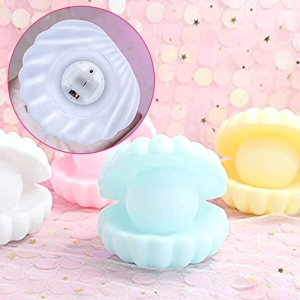 Pearl Shell Night Lamp Decorate Desk Lights For Bedroom & Home