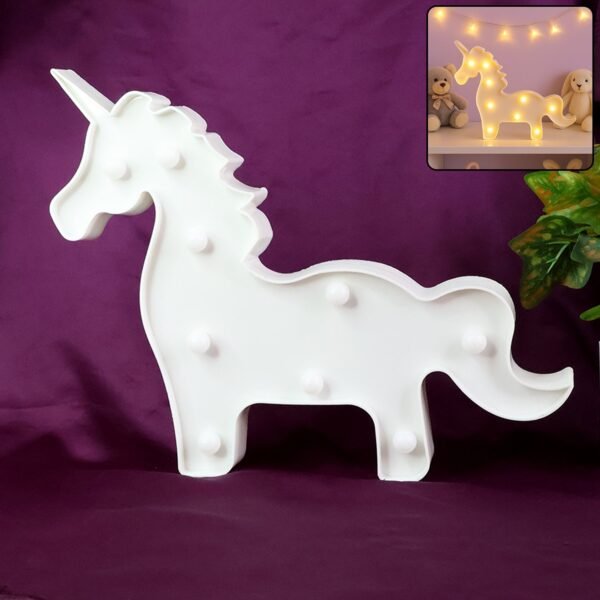 LED-Night-Light-01_5834010e-ae21-4f46-bcf4-eda0b9aaa975.jpg Unicorn Shaped LED Decorative Night Light (1 Pc)