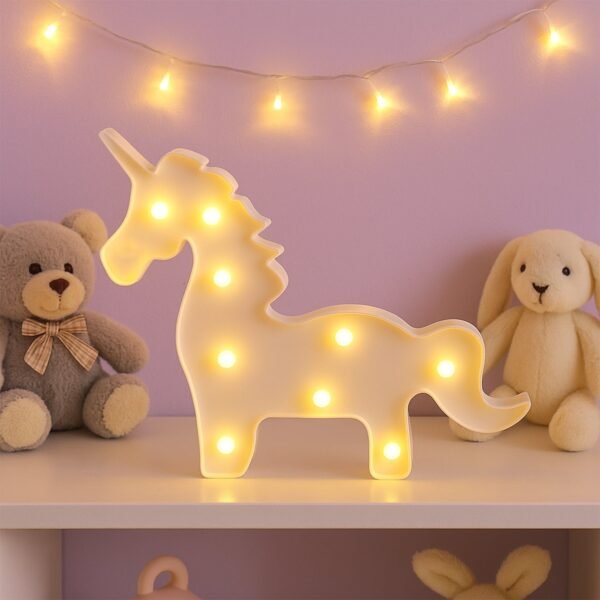 LED-Night-Light-02_8374c9d7-556c-4af6-9c7e-1731b069f40e.jpg Unicorn Shaped LED Decorative Night Light (1 Pc)