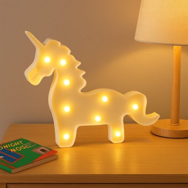 LED-Night-Light-03_02f2f24d-8540-4ff3-9d14-3f0d75531cc9.jpg Unicorn Shaped LED Decorative Night Light (1 Pc)