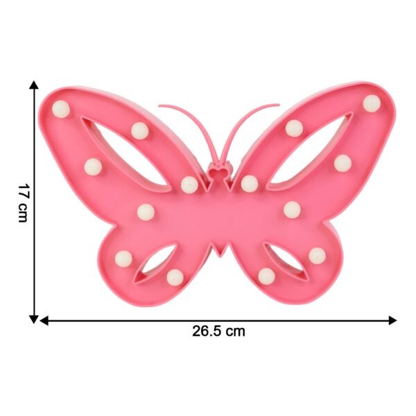 Butterfly Shape LED Decorative Night Light (1 Pc)