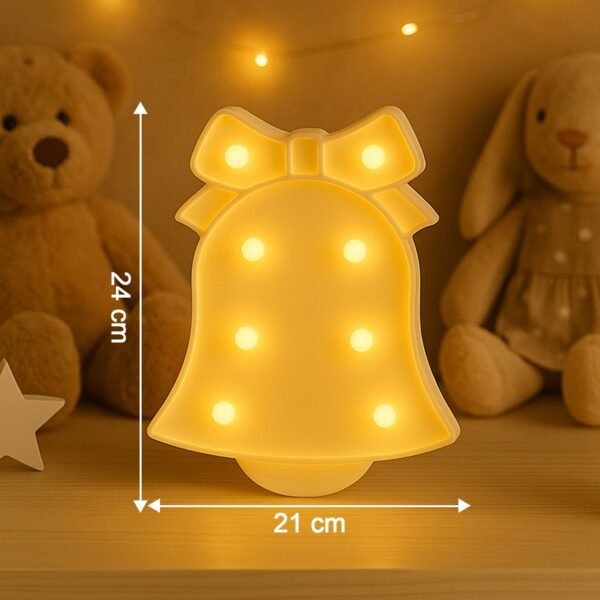Bell Shaped LED Decorative Night Light (1 Pc)