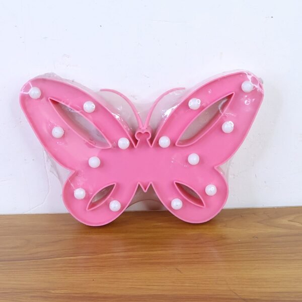 Butterfly Shape LED Decorative Night Light (1 Pc)