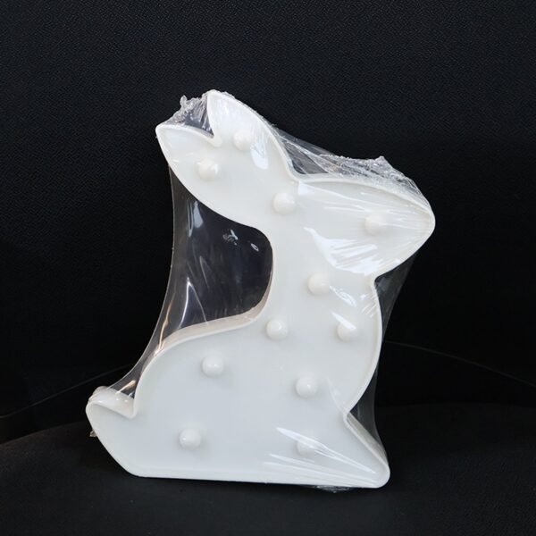 Rabbit Shaped LED Decorative Night Light (1 Pc)