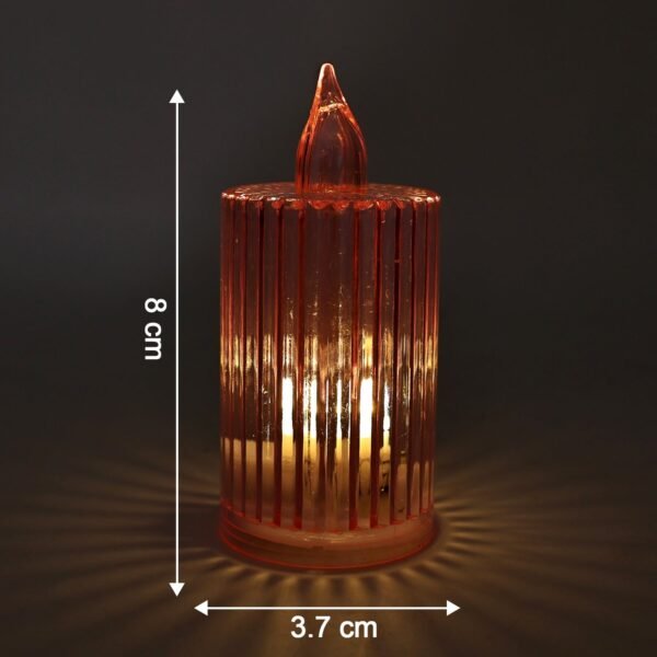 Decorative Flameless Electronic LED Candle Light Set (24 Pc)