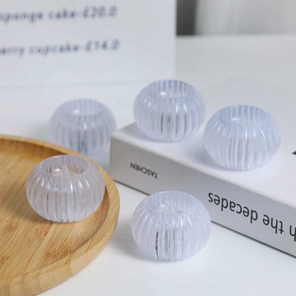 Set of 12 LED Crystal-Effect Flameless Smokeless Decorative Candles