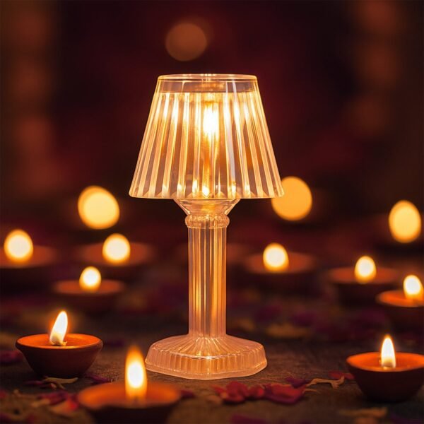 Decorative Crystal Style LED Table Lamps (12 Pc)