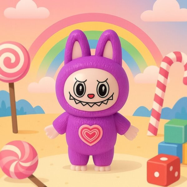 Cartoon Character Face Changing Toy With Key Holder, Keychain (1 Pc)