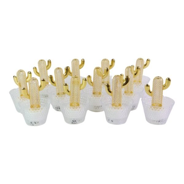 Lanterns-04.jpg Decorative Cactus Shape LED Tealight Candles (12 Pc)