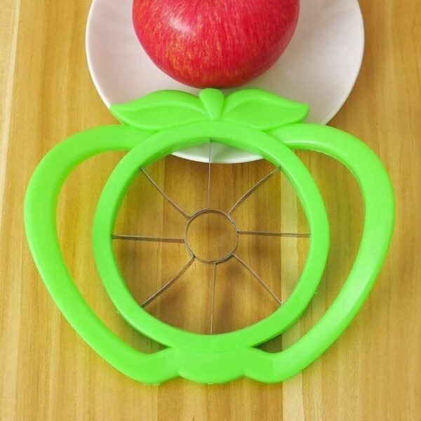 Plastic Apple Cutter Slicer with 8 Blades and Handle