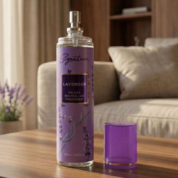 Lavender No Gas Room & Car Freshener Spray (250ml, 1 Pc)