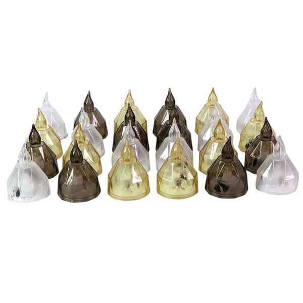 Premium 24 Piece LED Candle Lights Set – Flameless Decorative Tealight Candles