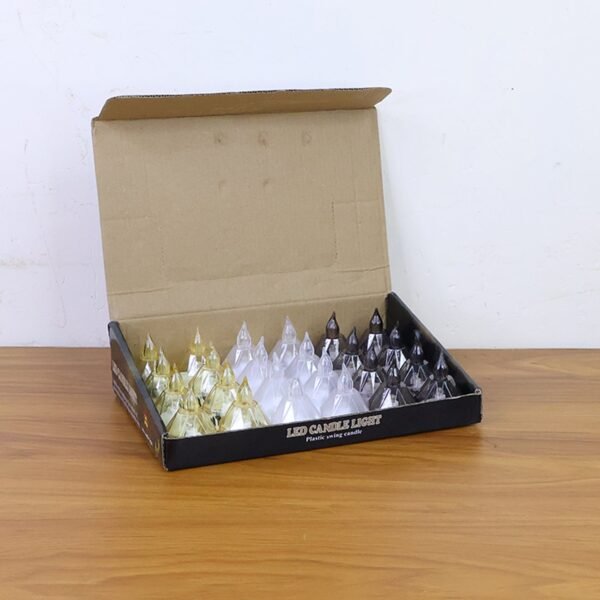 Premium 24 Piece LED Candle Lights Set – Flameless Decorative Tealight Candles