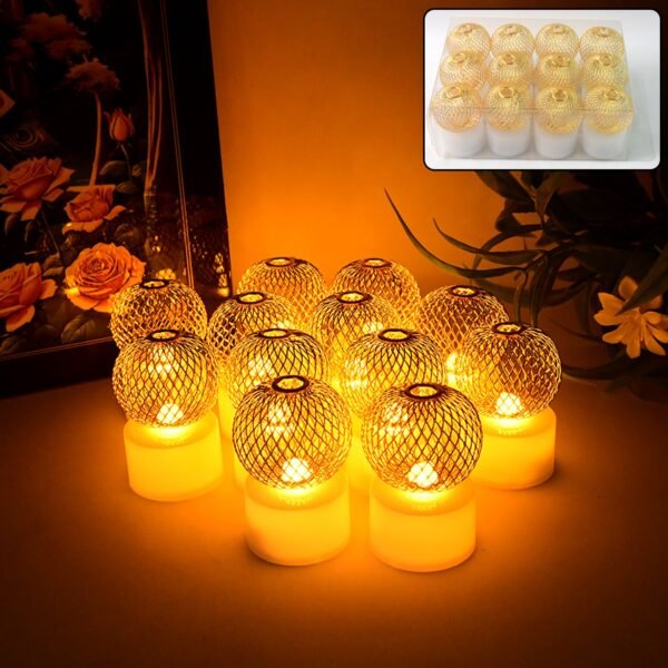 Light-01_637acaf3-55b0-42a8-983a-5368166e2203.jpg LED Ball Shaped Decorative Light with Mesh Cover (12 Pc / Set)