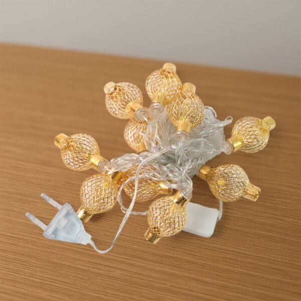 Decorative Metal Ball LED String Light (3 Meter )