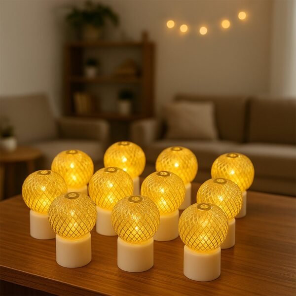 Light-04_6f2ac2b7-973d-41ec-939d-61cd5a0e9715.jpg LED Ball Shaped Decorative Light with Mesh Cover (12 Pc / Set)