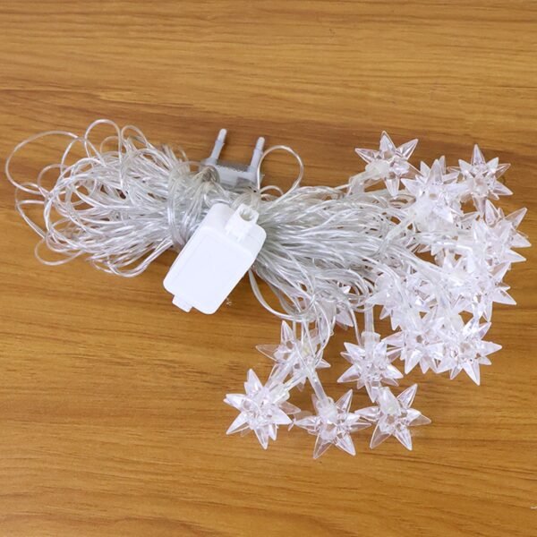 Light-05_d56351bf-d34f-428d-8f3c-1807bf3f96f5.jpg Multicolor LED Decorative String Light with Star-Shaped Covers (8 Meter)