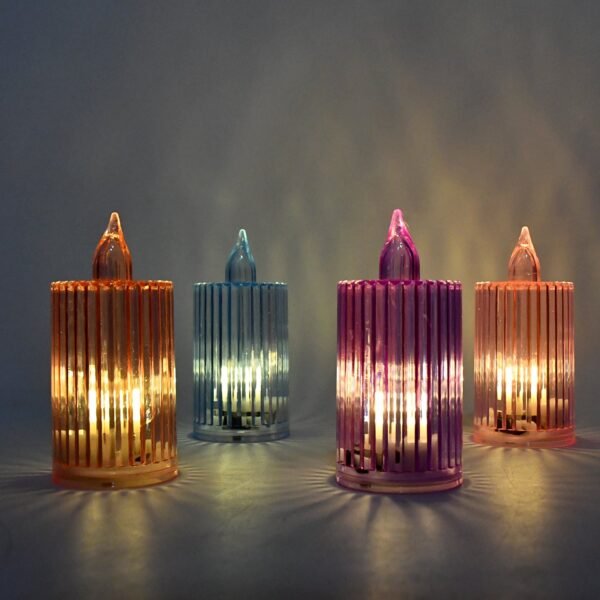 Ligth-03.jpg Decorative Flameless Electronic LED Candle Light Set (8 Pc)
