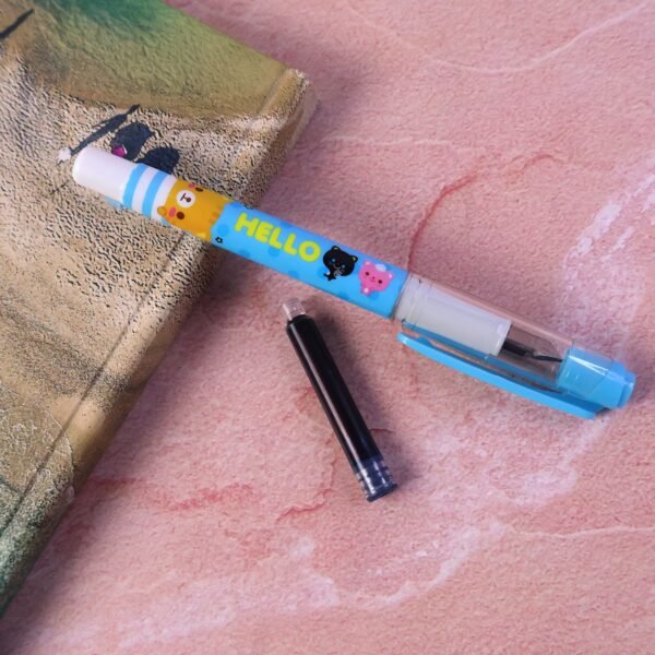 Cute Cartoon Liquid Ink Pen Set